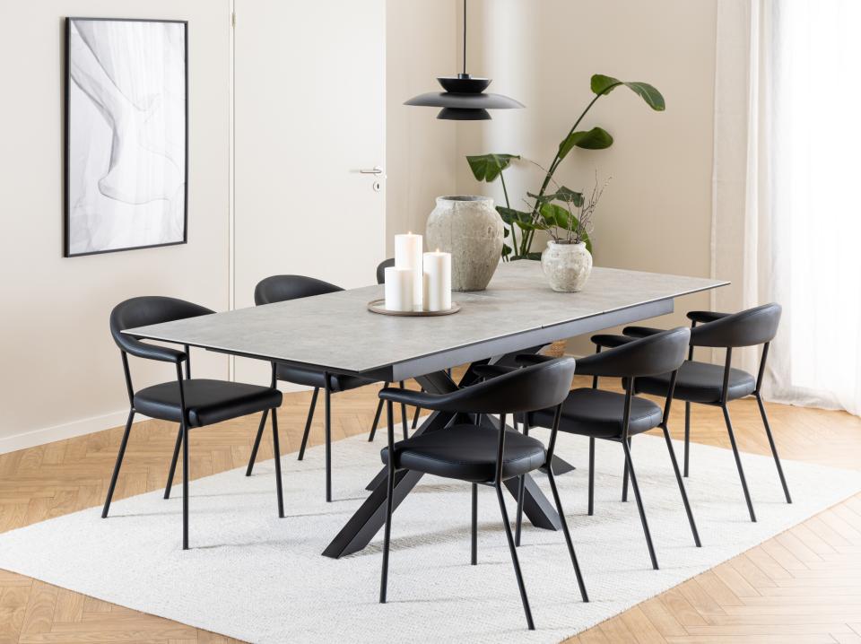 Szék 'Gandia' - Fekete