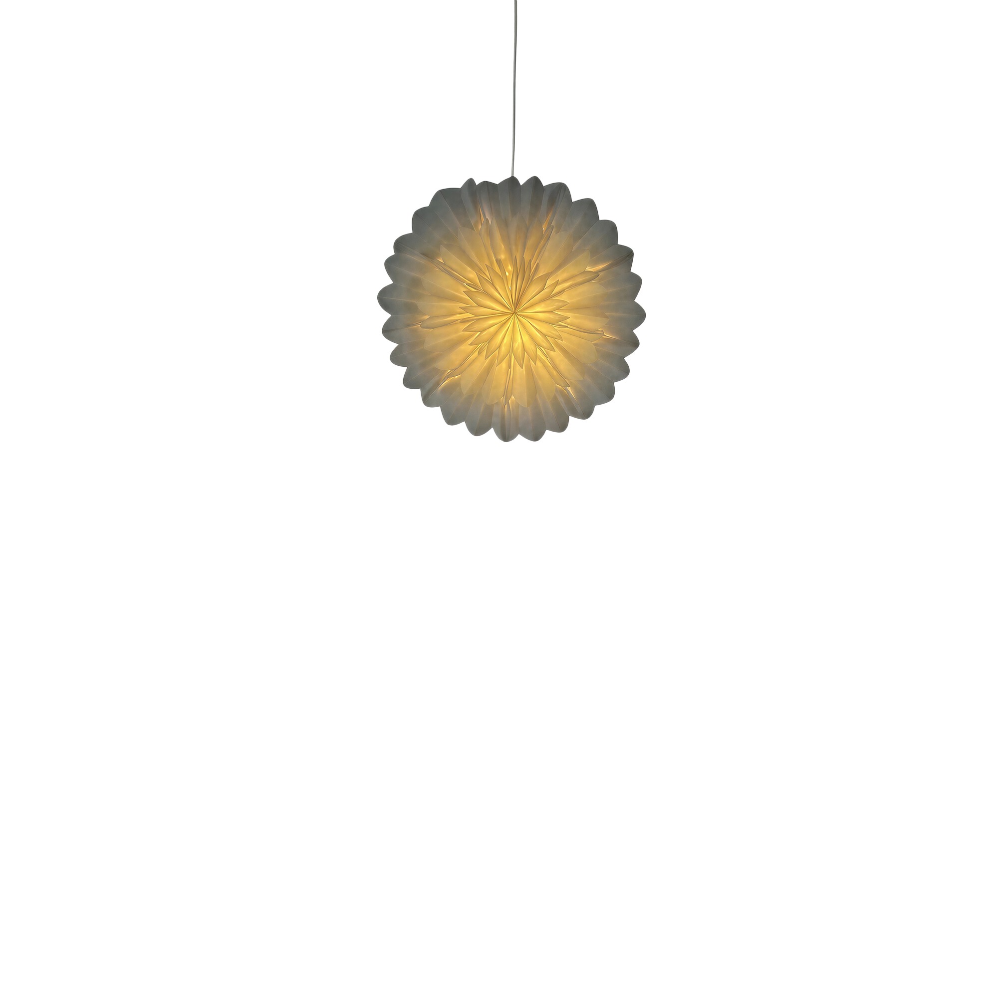 Adventi csillag 'Lotus' 45cm - Feh&eacute;r