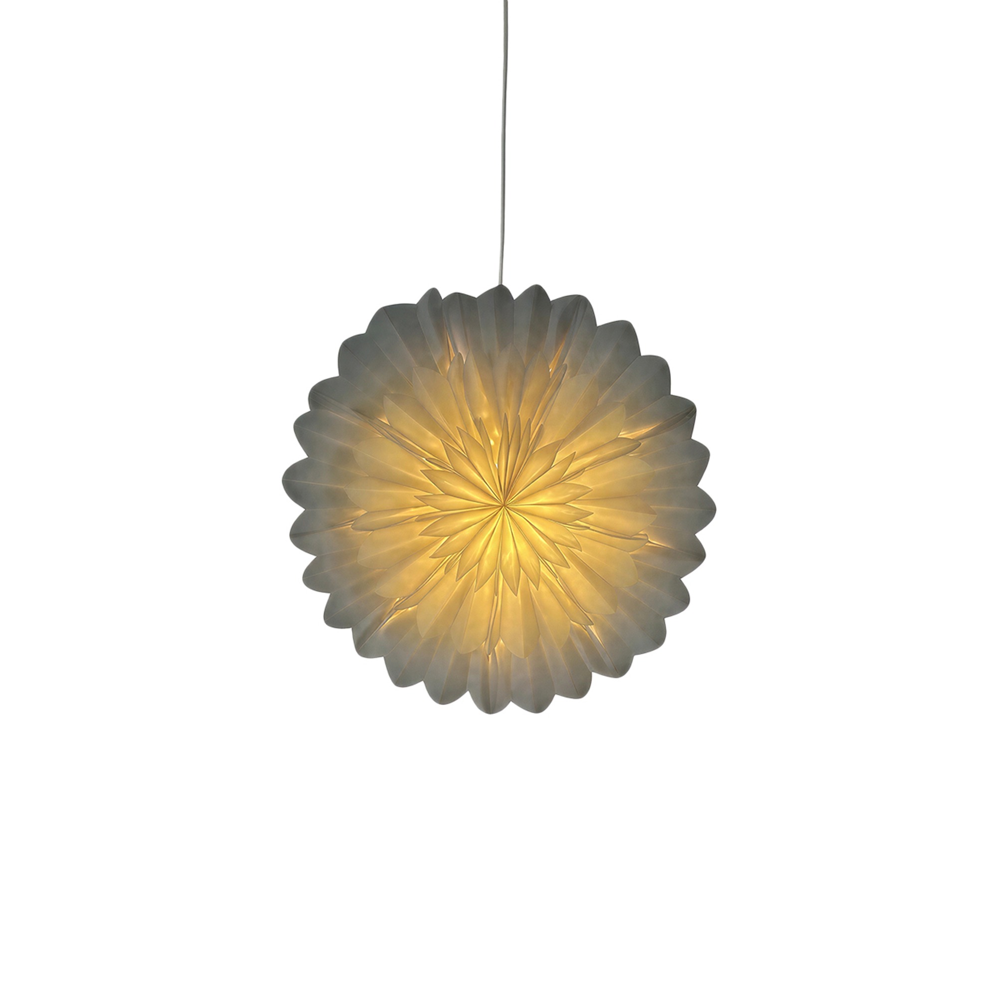 Adventi csillag 'Lotus' 45cm - Feh&eacute;r
