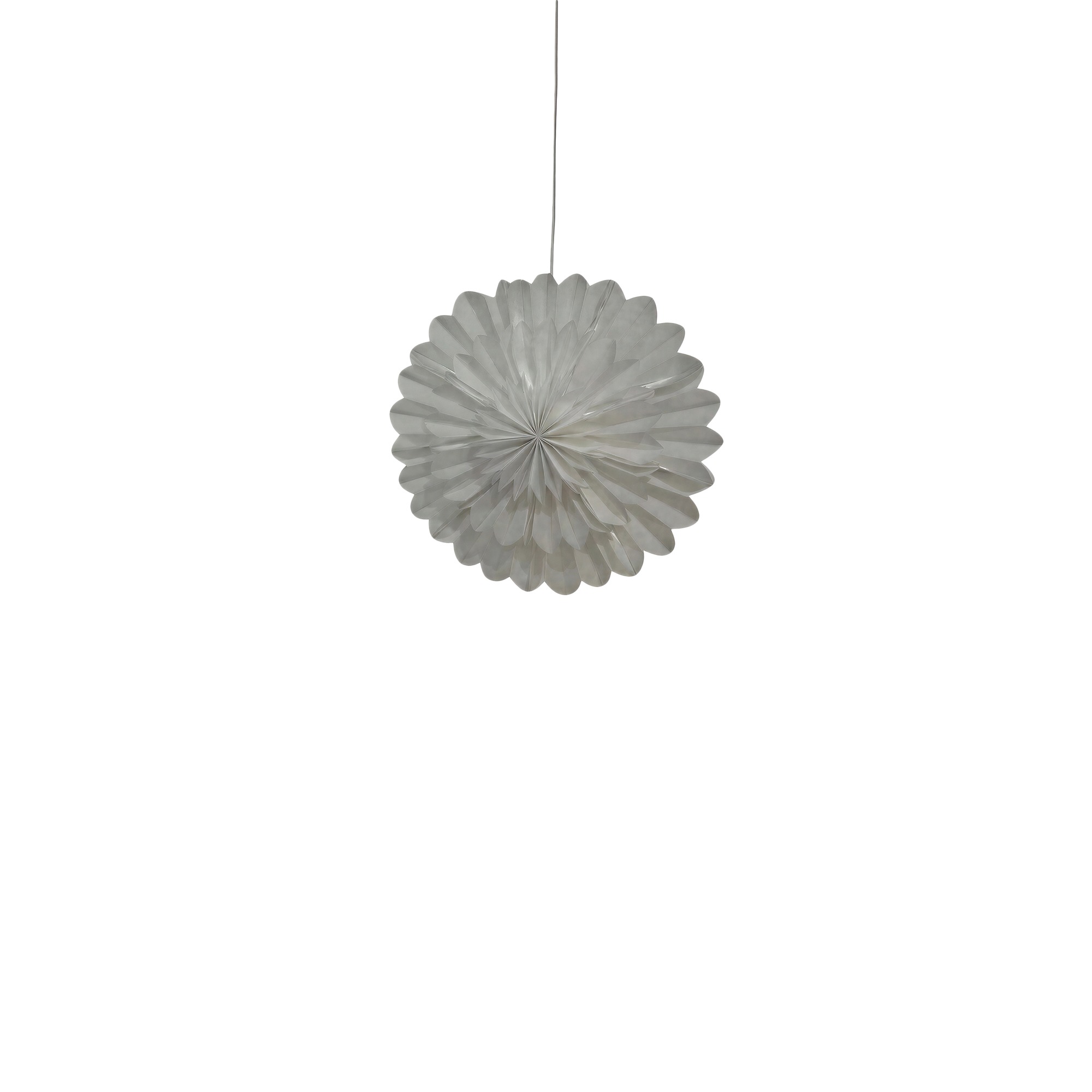 Adventi csillag 'Lotus' 60cm - Feh&eacute;r