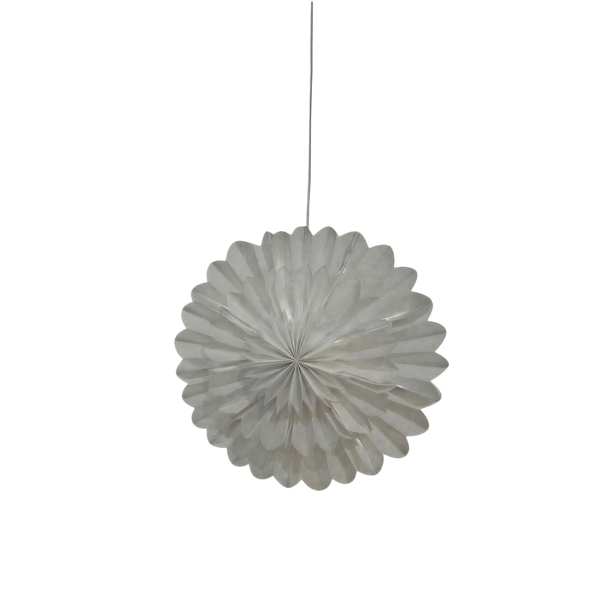 Adventi csillag 'Lotus' 60cm - Fehér