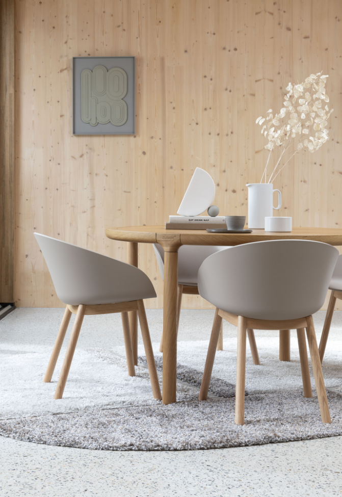 Fotel 'Void' - Természetes/Bézs