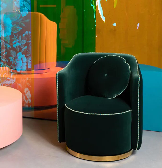 Fotel 'Sassy' - Z&ouml;ld