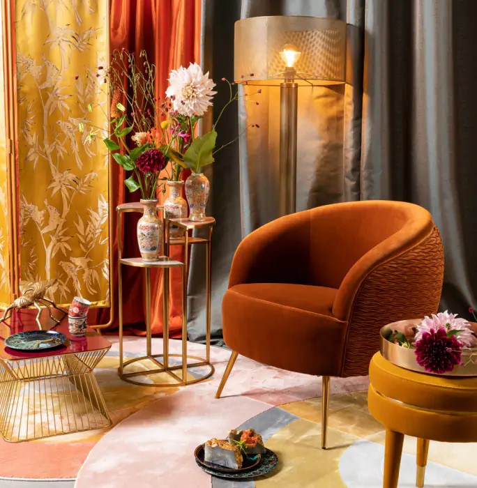 Fotel 'So curvy' - Narancs