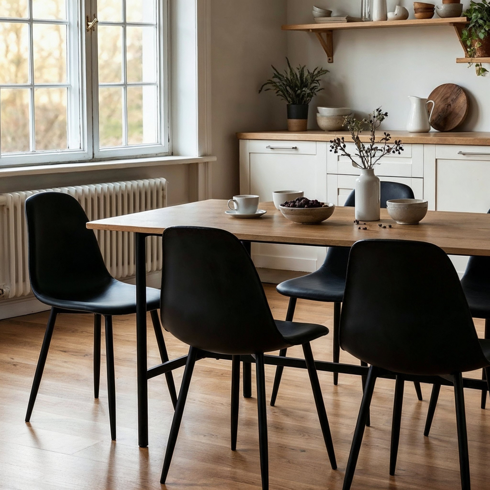 Forma szék - Fekete