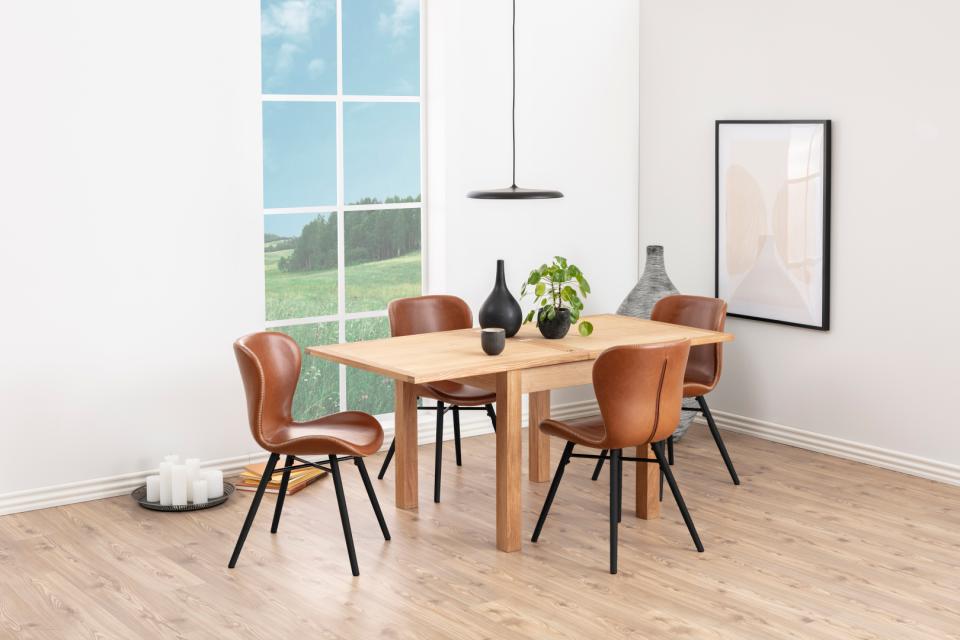 Szék 'Böda' - Fekete/Barnás