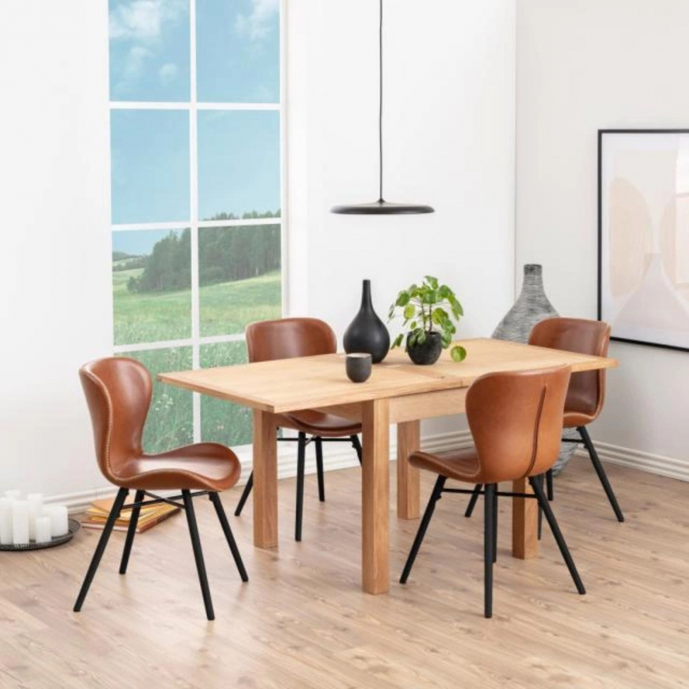 Szék 'Böda' - Fekete/Barnás