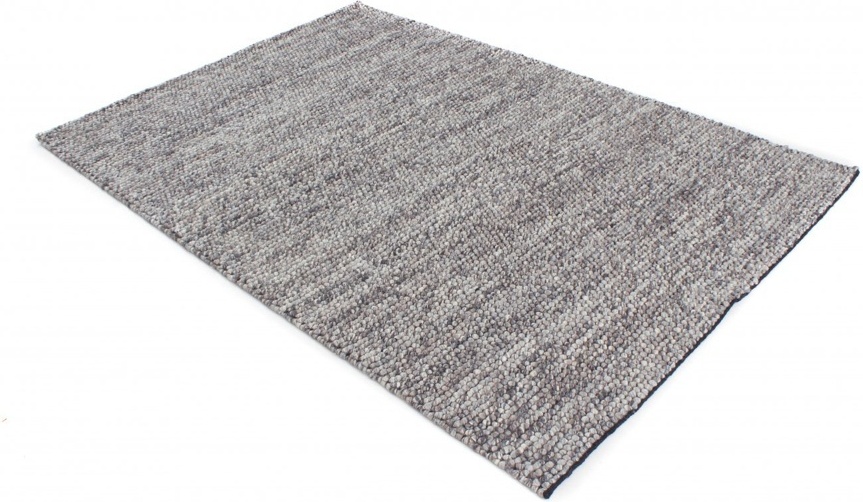 Gyapjúszőnyeg 'Avafors Wool Bubble' - Szürke