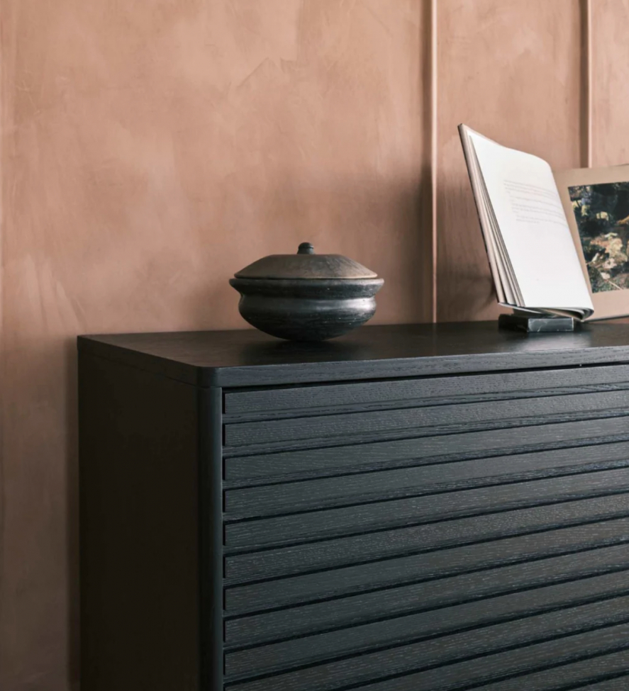 Oldalsó asztal 'Sense' - Fekete