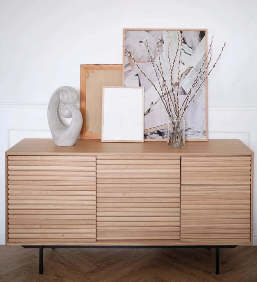 Oldalsó asztal 'Sense' - Tölgy