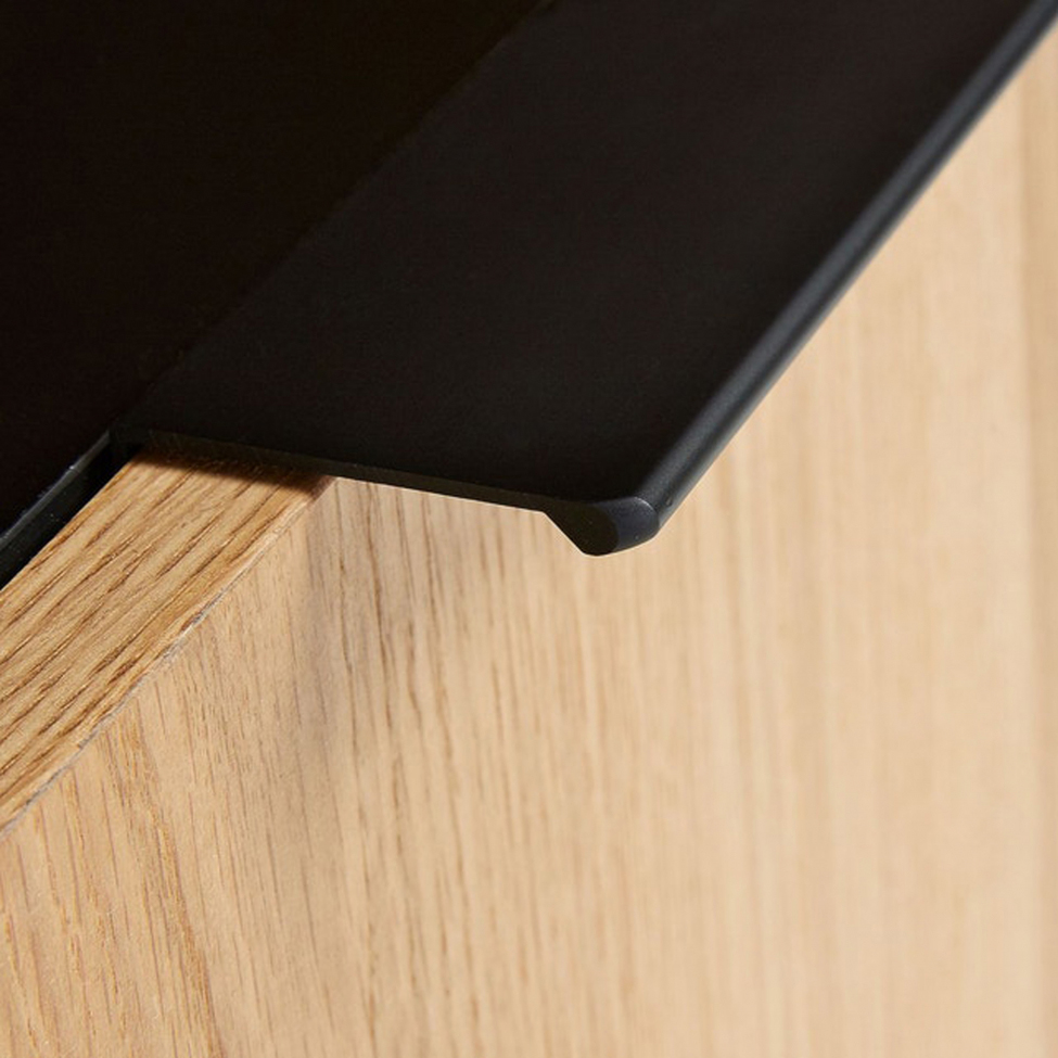 Szekrény 'Koln' - Tölgy/Fekete