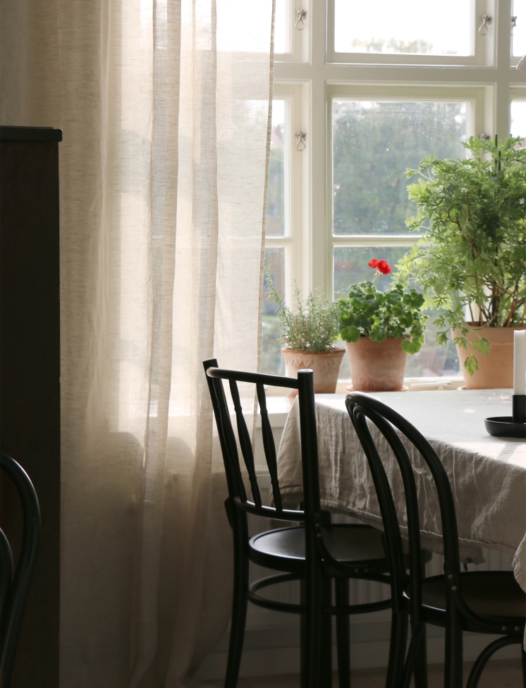 Függöny redőnycsíkkal 'Dalsland' 145x290 - Natúr