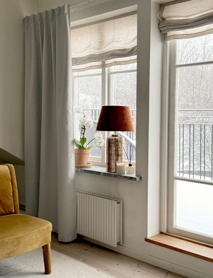 Függöny 'Nightfall' 275x250 - Világosszürke