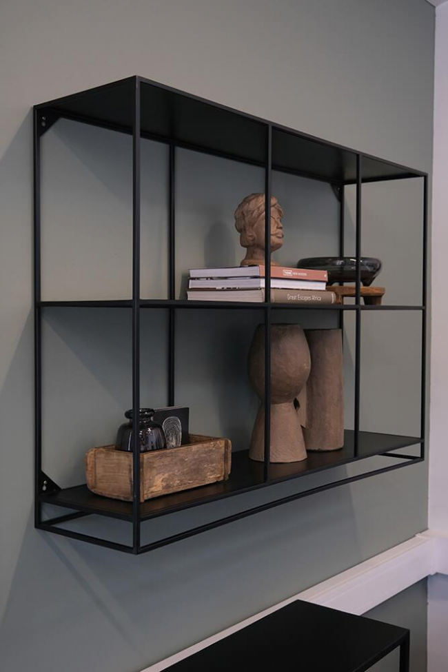 Oldalszekrény 'Washington' - Fekete