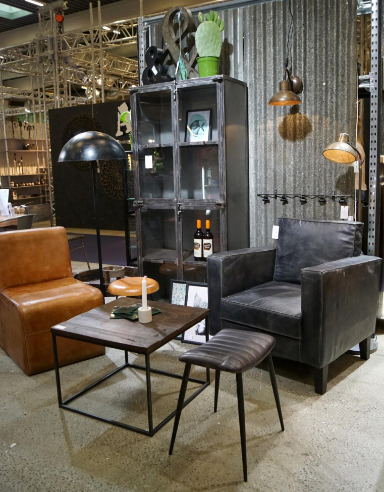 Walentin állólámpa - Fém/Barnás