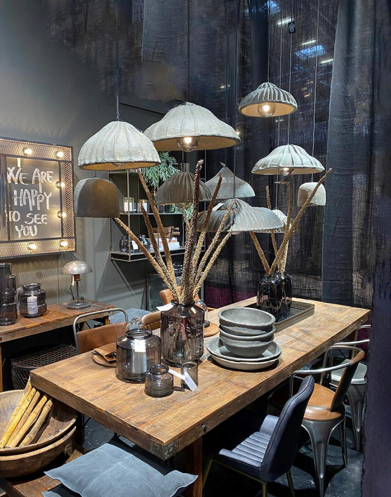 Csillár 'Adab' - Szürke