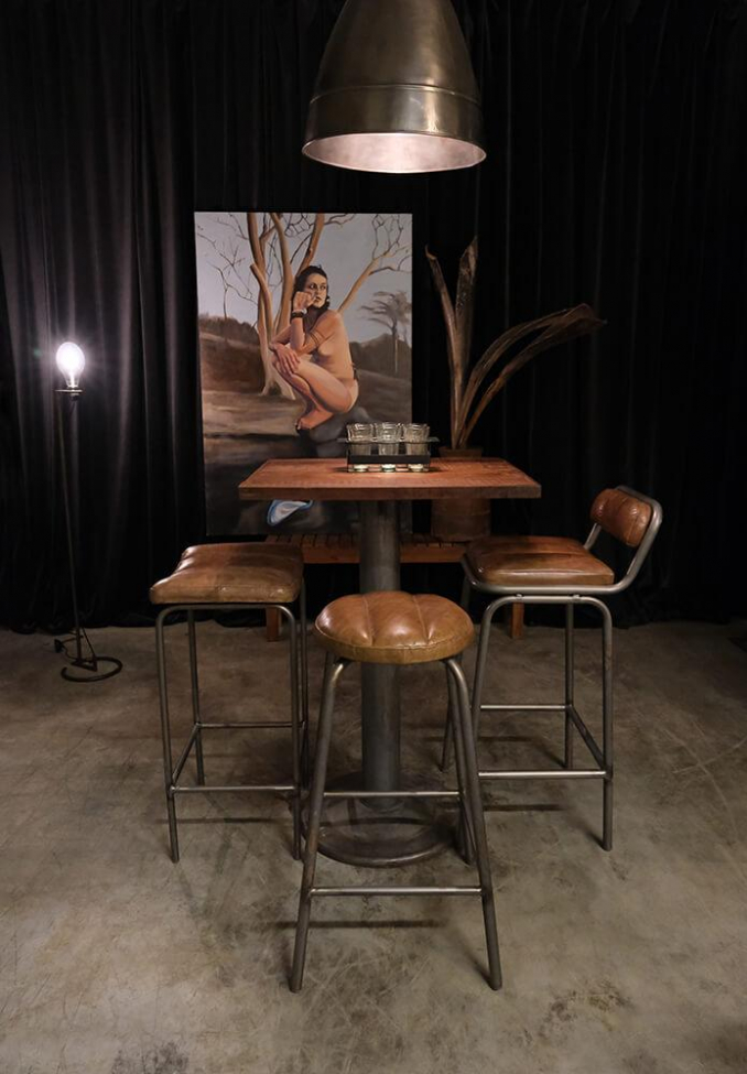 Brooke bárszék - Bőr