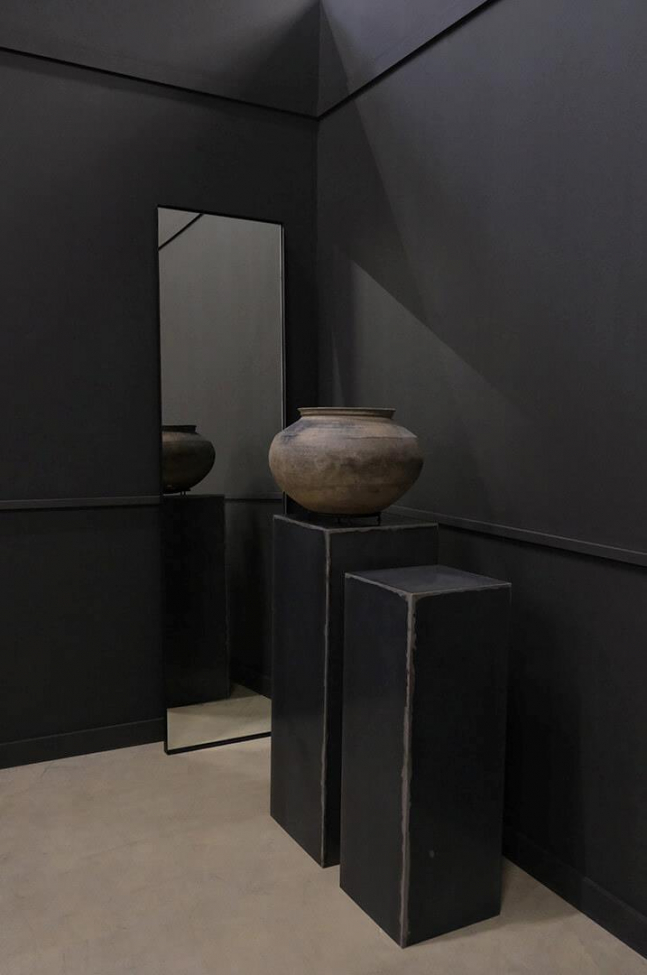 Fali tükör 'Alex' - Fekete