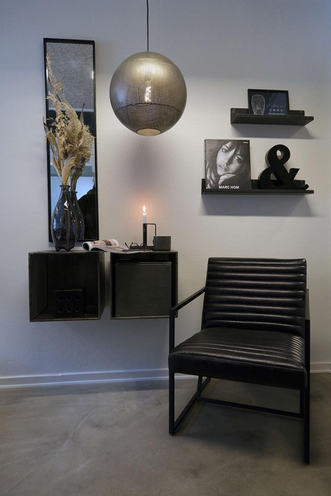 Fotel 'Tender' - Fekete