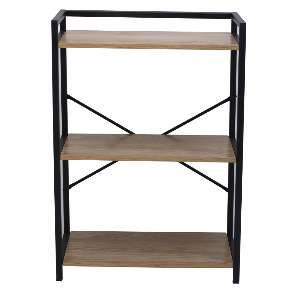 Polc 'Tre' - Fekete/Fa