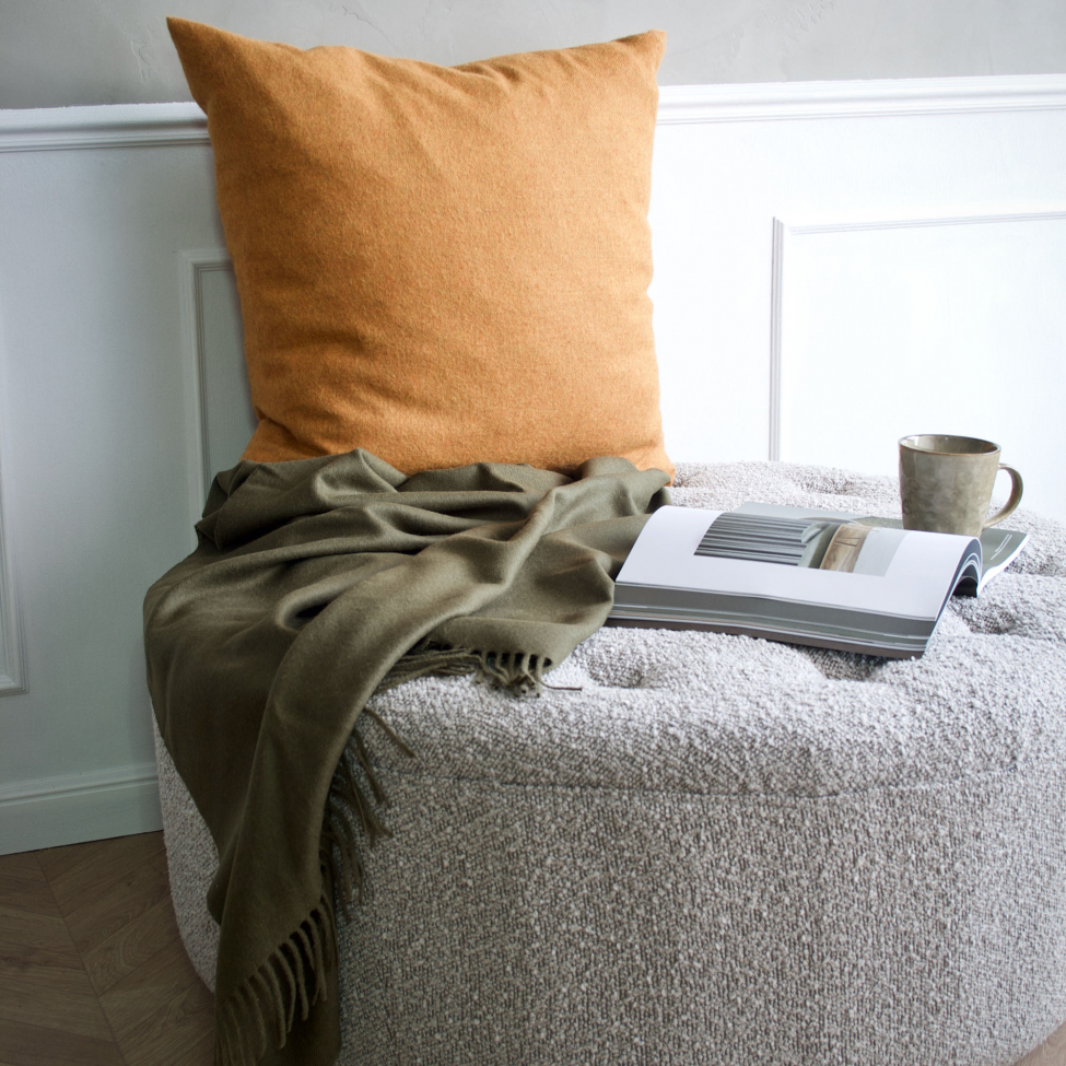 Puff 'Dimple' Kerek 100cm - Szürke