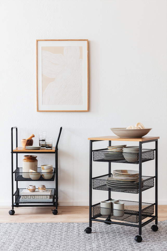 Szőnyeg 'Cozy Luxury' 60x90cm - Szürke/Fehér