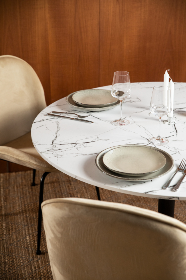 Szék 'Lux' - Homok/Fekete