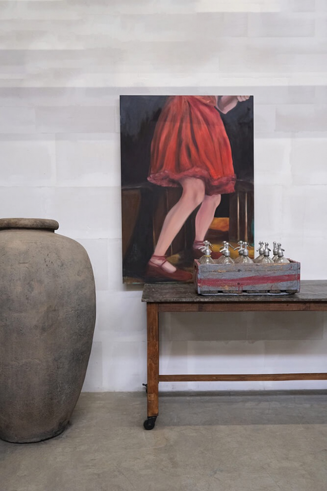 'Shop Counter' Asztal 176x75cm - Fa