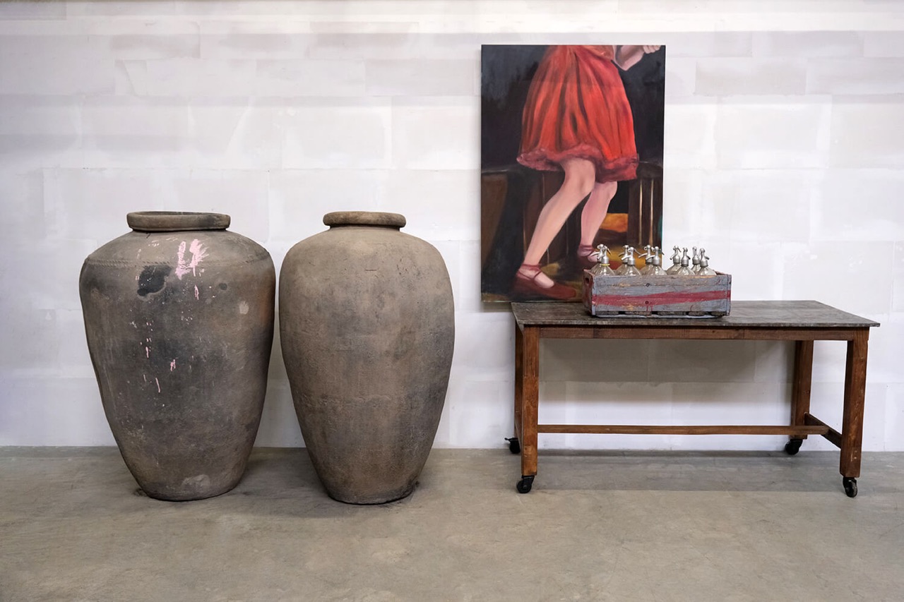 'Shop Counter' Asztal 176x75cm - Fa