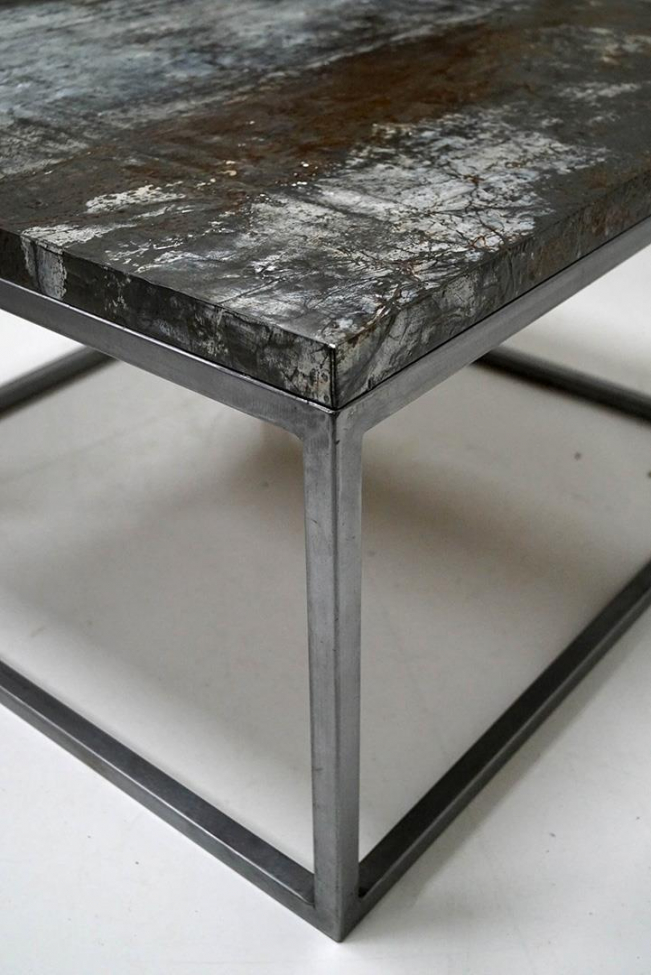 'Houston' Kávézóasztal - Vas