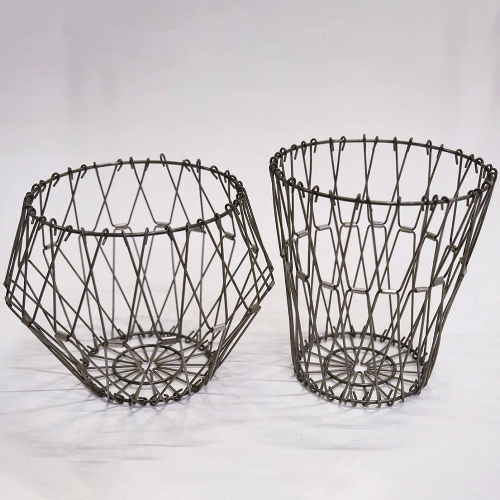 Többfunkciós drótkosár 'Script' - Vas