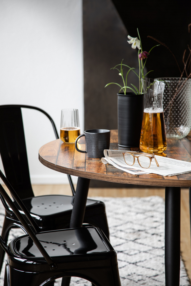 Montmartre szék - Fekete lakk