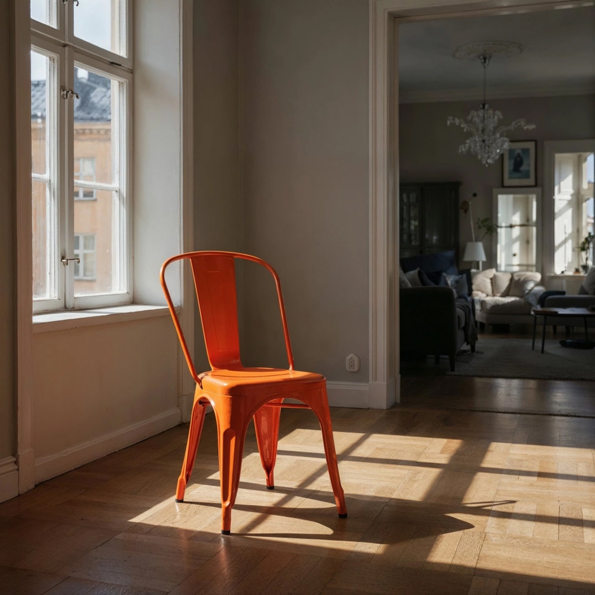 Montmartre szék - Narancs lakk