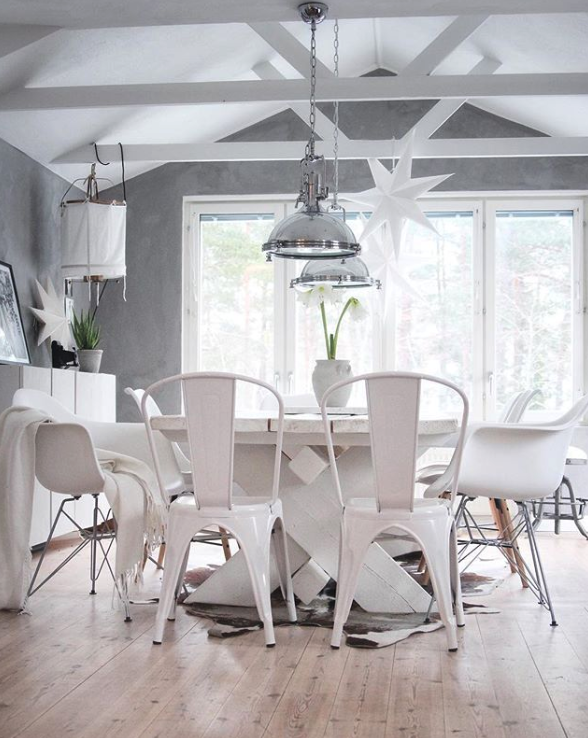 Montmartre szék - Fehér lakk