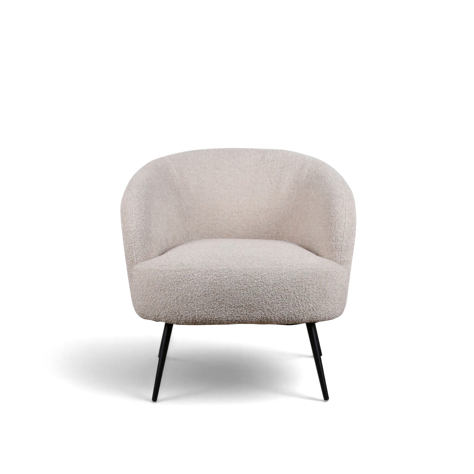 Fotel 'Capri' - Bézs/Bouclé