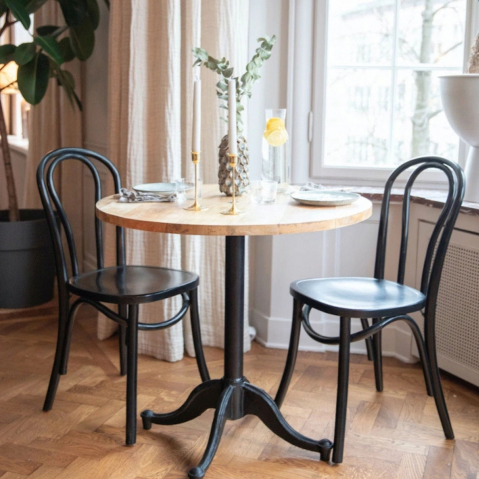 &Eacute;tkezőasztal 'L&aring;ngholmen' Kerek 80cm - Vintage