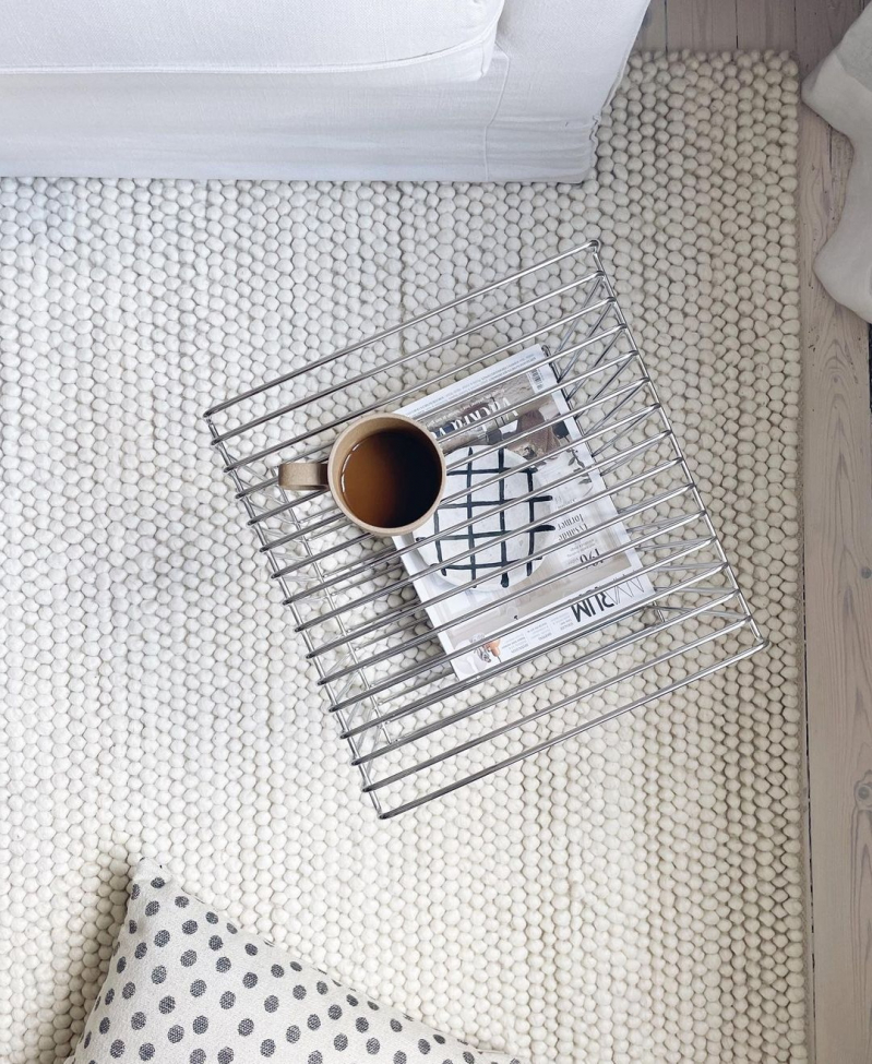 Gyapjú szőnyeg 'Avafors' 300x300cm - Bézs