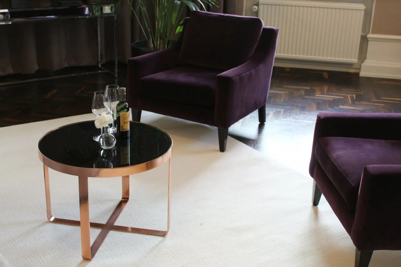 Gyapjú szőnyeg 'Hamilton' 200x200cm - Fehér