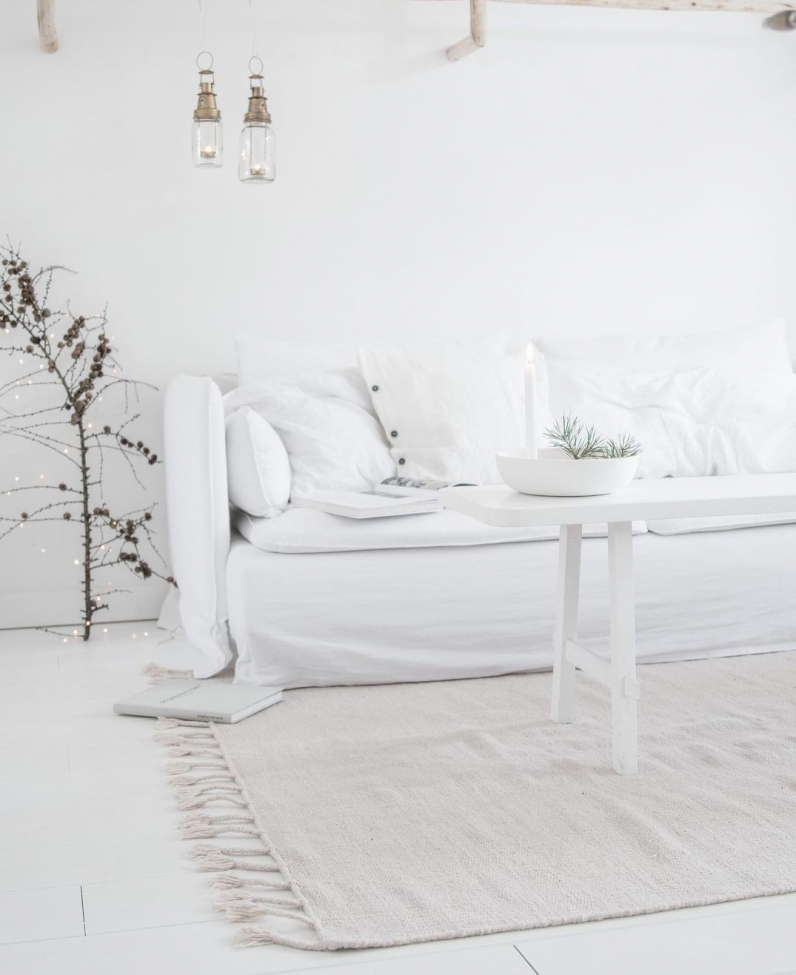 Gyapjúszőnyeg 'Malana' 160x230cm - Bézs