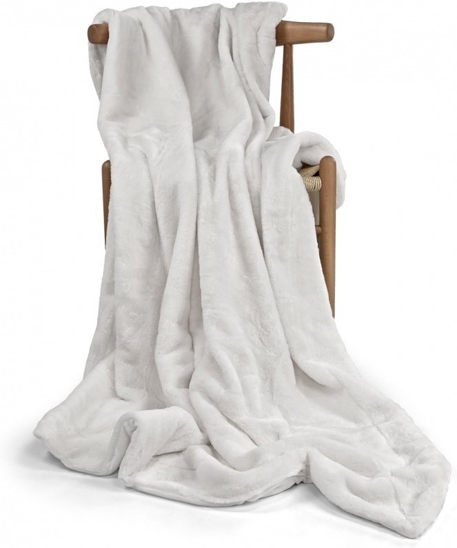 Pléd 'Aranga Super Soft Throw' 130x170cm - Fehér