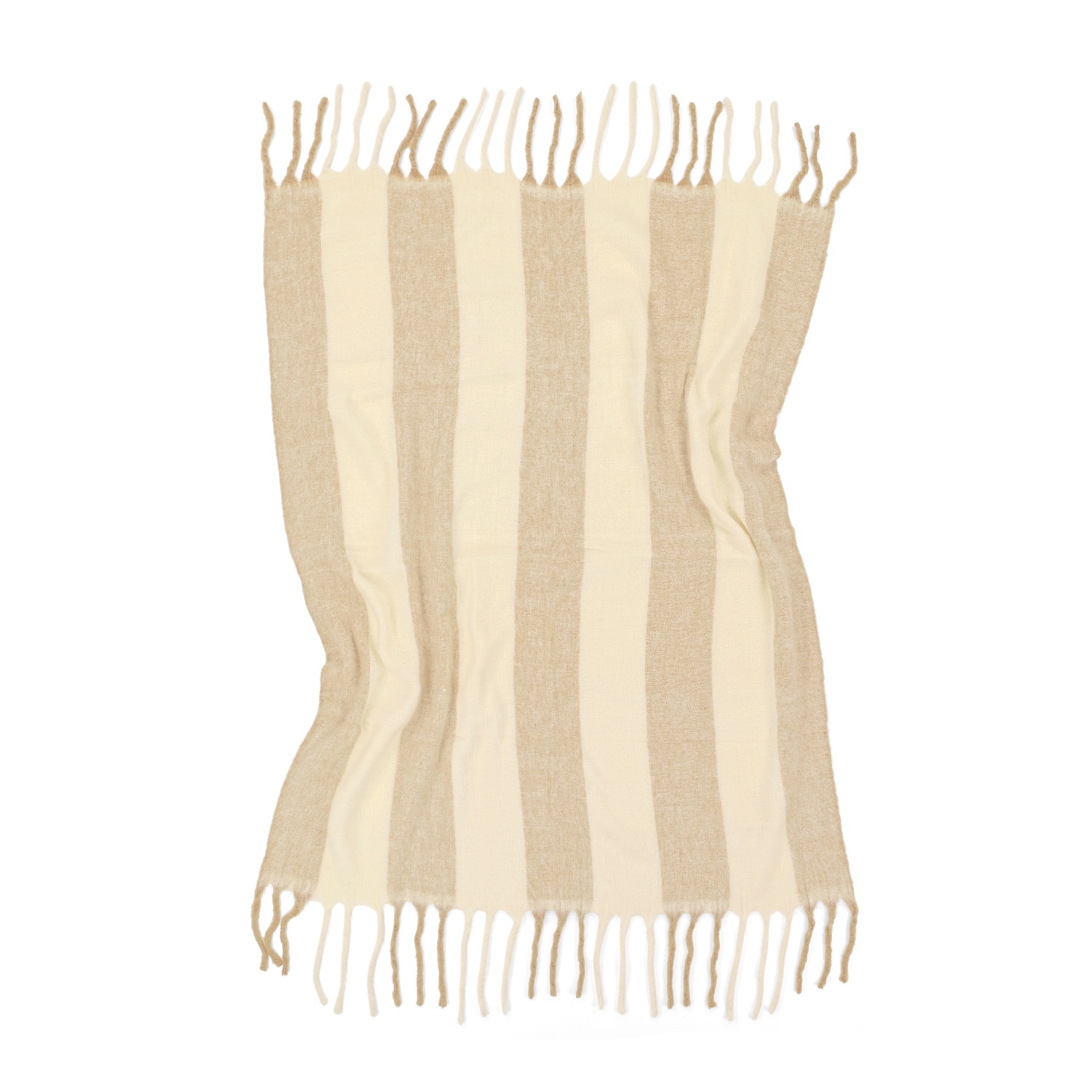 Kockás kockás 'Beatriz Stripe' 130x170cm - Bézs/fehér
