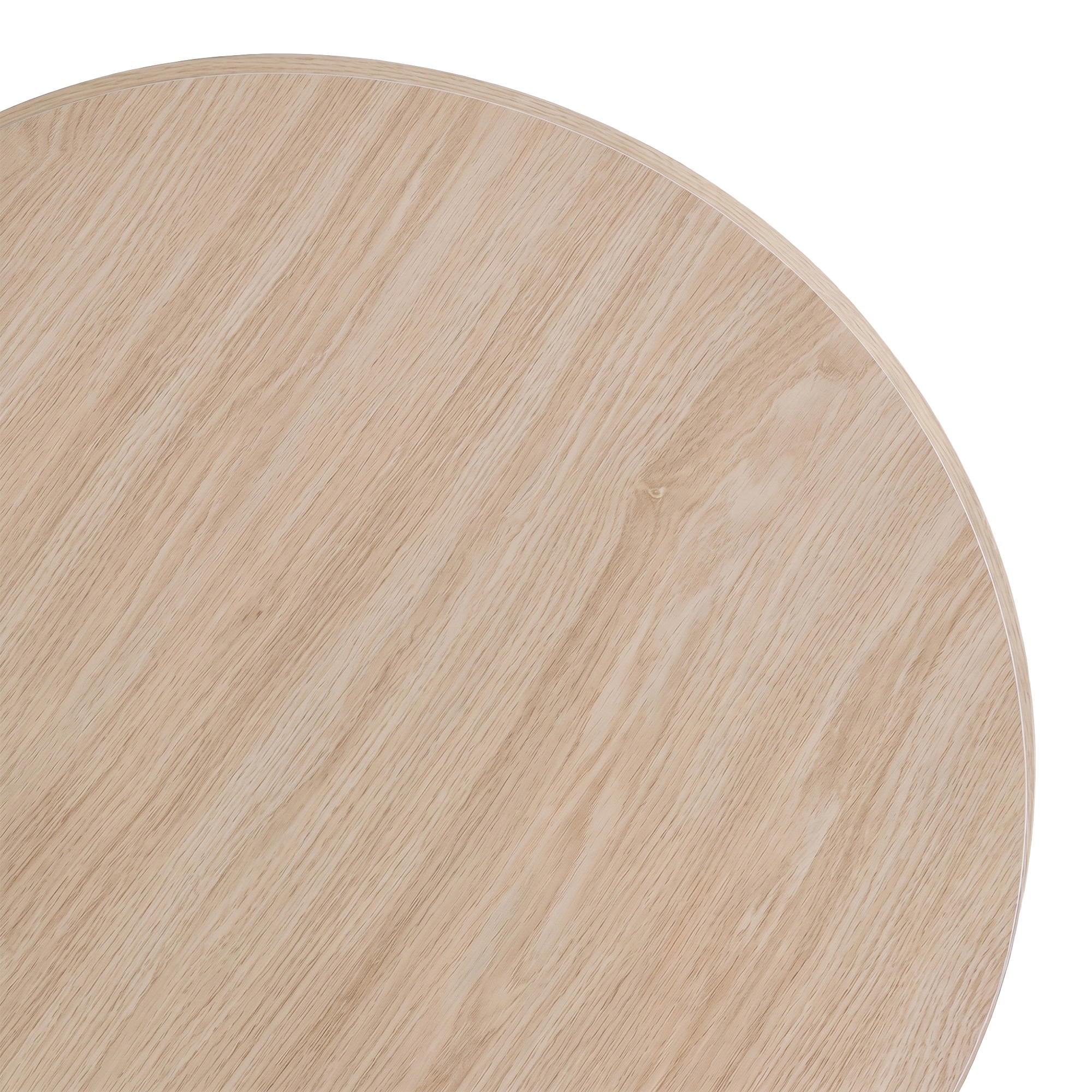 K&aacute;v&eacute;z&oacute;asztal 'Cr&eacute;me' Kerek 75 cm - Feh&eacute;r pigment&aacute;lt