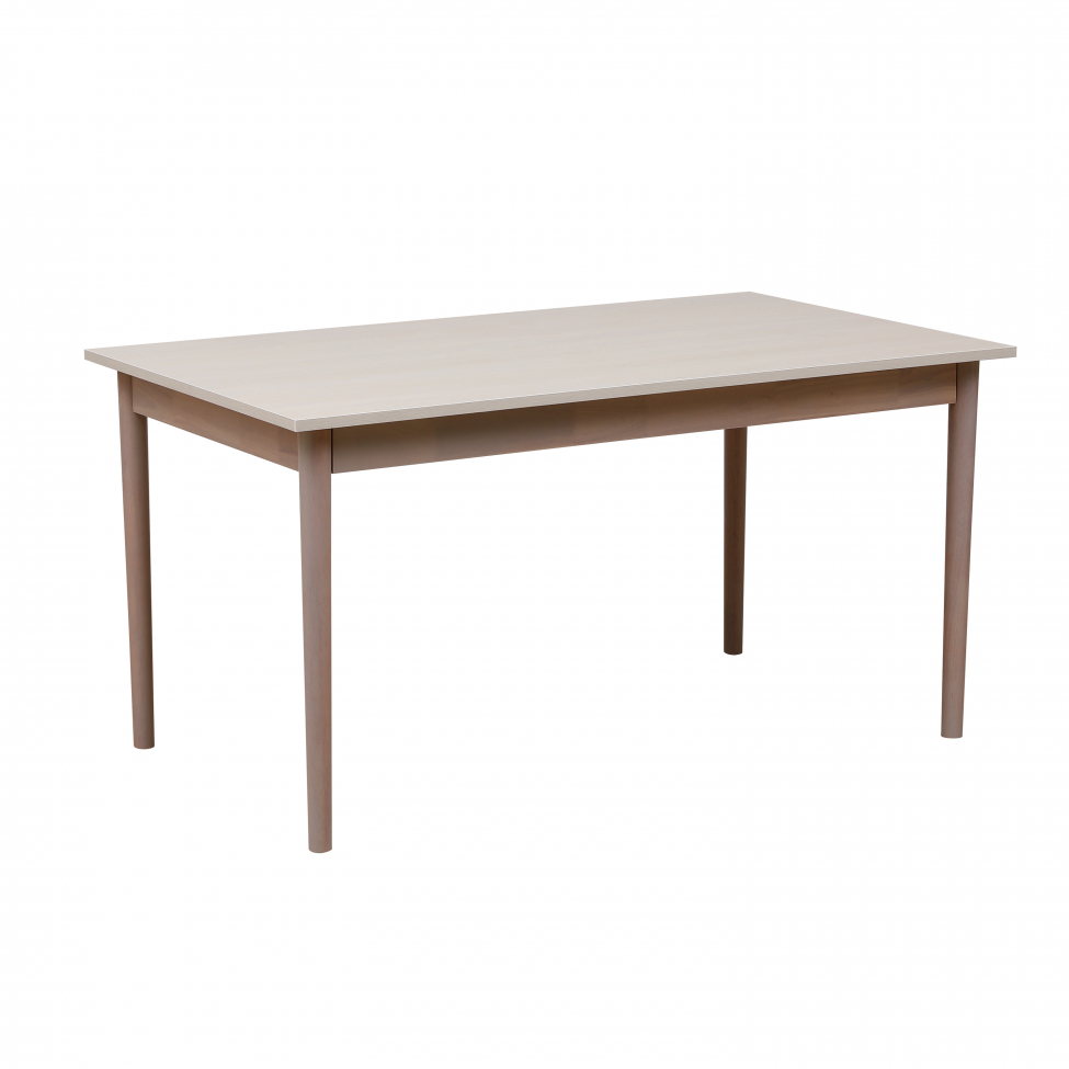 Étkezőasztal 'Fager' 135 cm - Fehér pigmentált