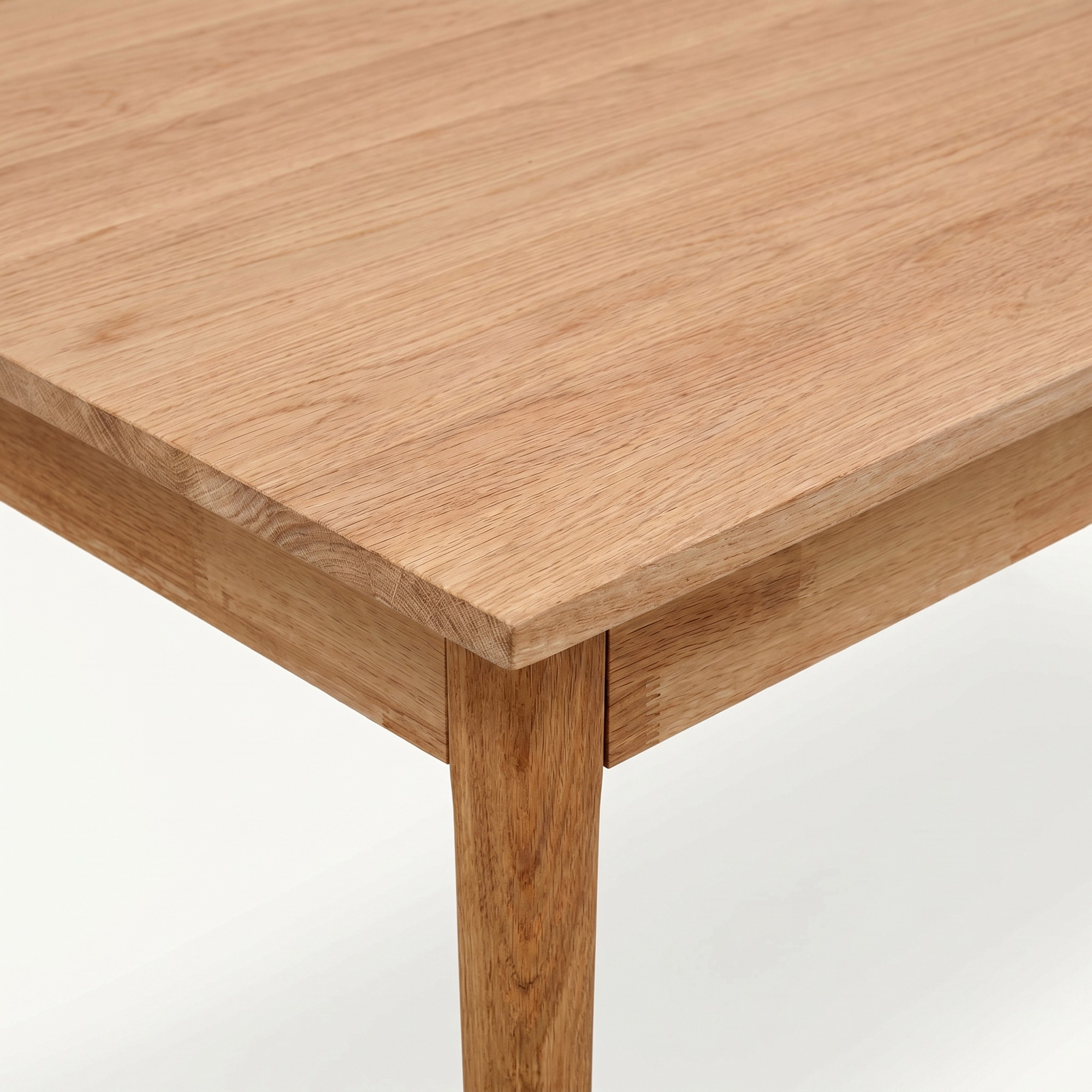 &Eacute;tkezőasztal 'Fager' 135 cm - Feh&eacute;r pigment&aacute;lt