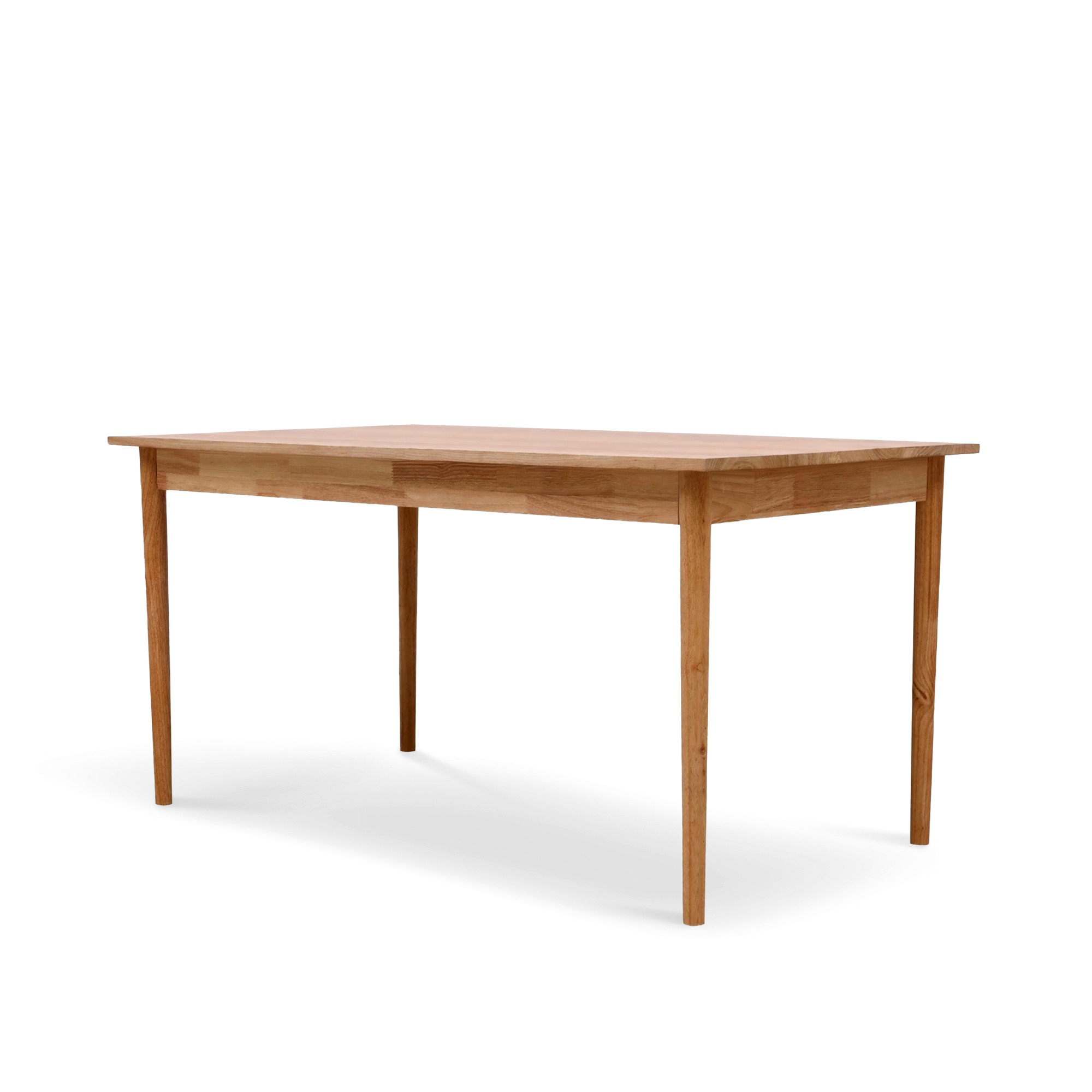 &Eacute;tkezőasztal 'Fager' 135 cm - Feh&eacute;r pigment&aacute;lt