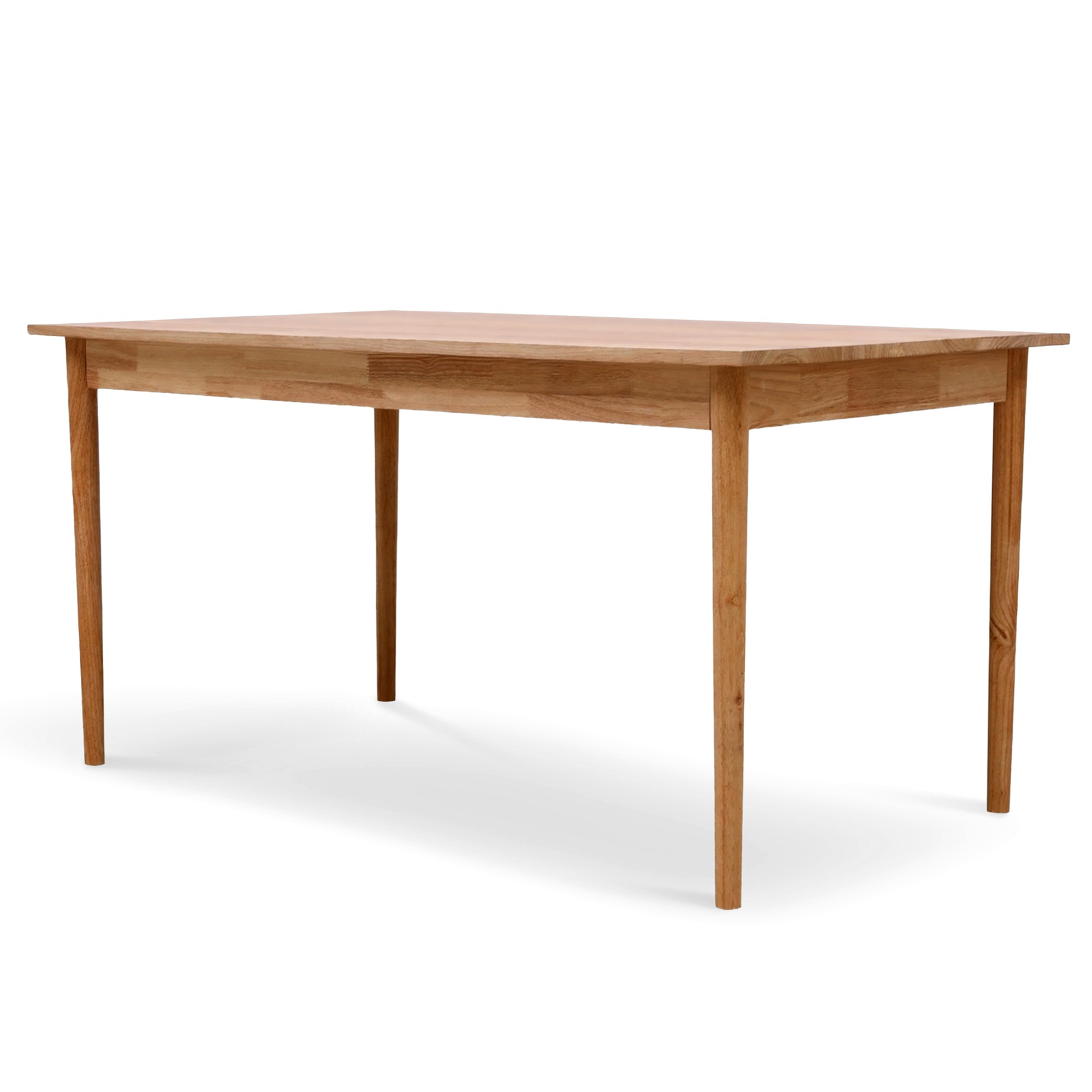 &Eacute;tkezőasztal 'Fager' 135 cm - Feh&eacute;r pigment&aacute;lt