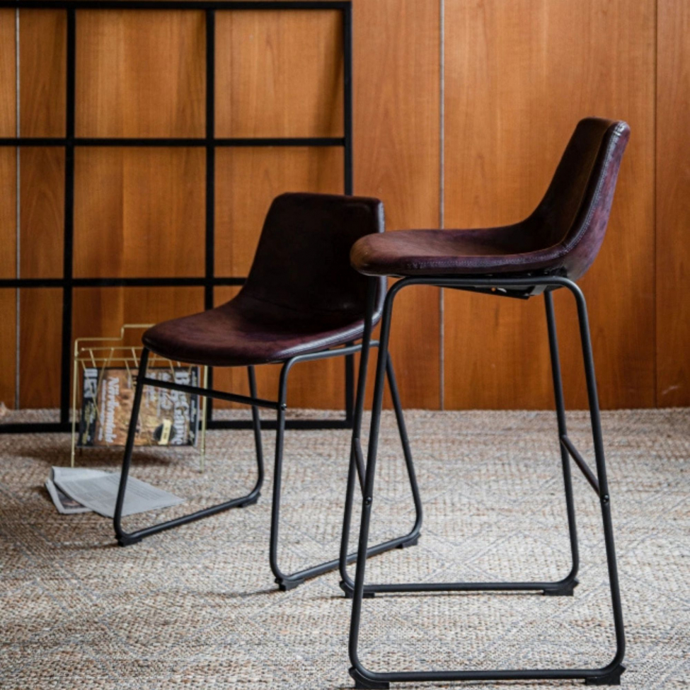 Bárszék 'Industri' - Vas