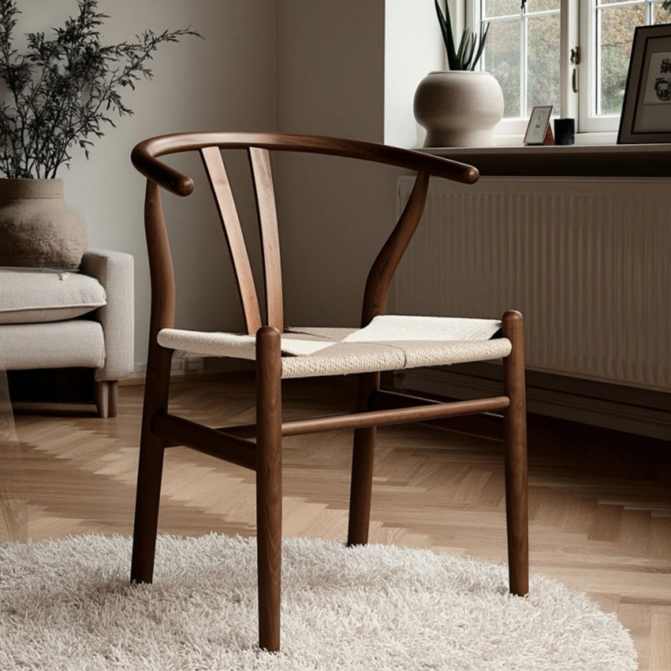 Szék 'Alta' - Dió/Beige