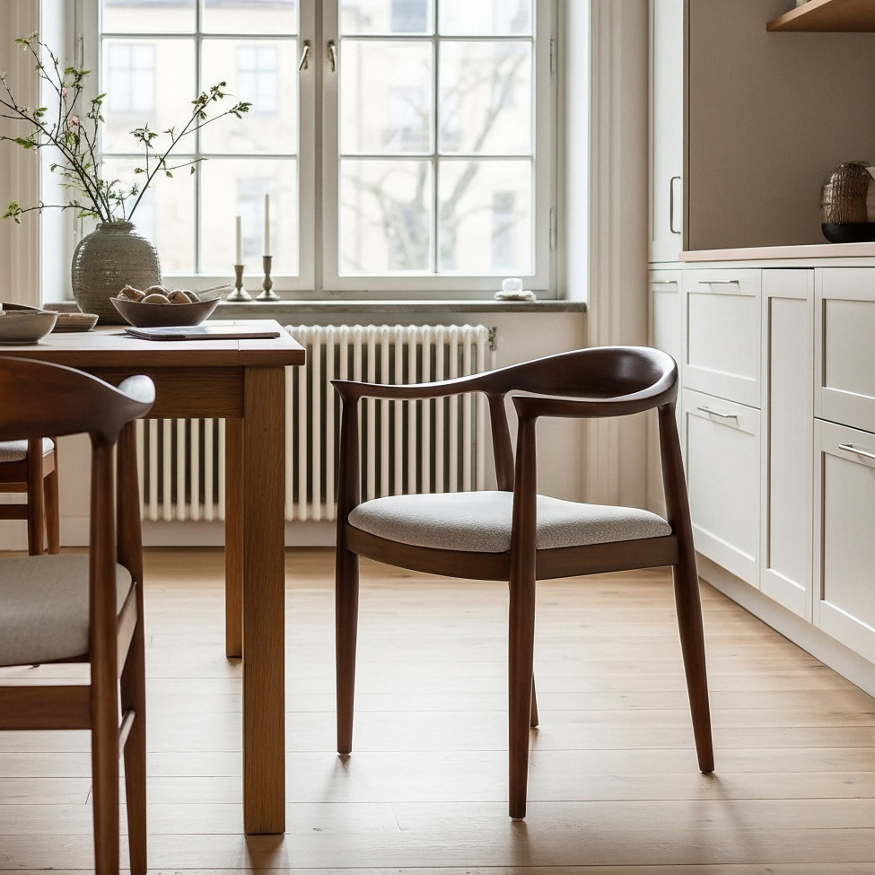 Szék 'Ask' - Dió/Szürke