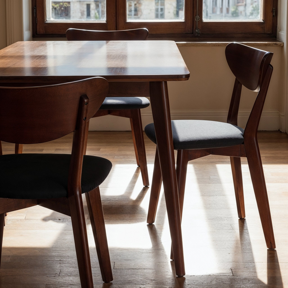 Sirdal szék - Dió/ sötétszürke